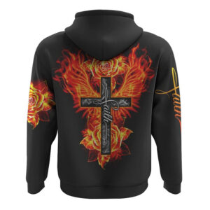 Fire Rose Wings Cross Faith All Over Print 3D Hoodie Christian Hoodie Christian Sweatshirt Bible Verse Shirt 2 pawhiq.jpg