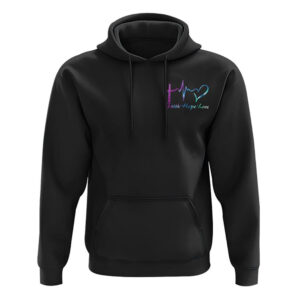Faith Watercolor Wings Tiedye All Over Print 3D Hoodie, Christian Hoodie, Christian Sweatshirt, Bible Verse Shirt