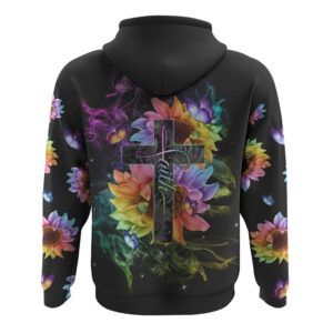 Faith Sunflower Flag Rainbow Smoke Butterfly All Over Print 3D Hoodie Christian Hoodie Christian Sweatshirt Bible Verse Shirt 2 jmf1cs.jpg