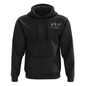Faith Rose Us Flag All Over Print 3D Hoodie, Christian Hoodie, Christian Sweatshirt, Bible Verse Shirt