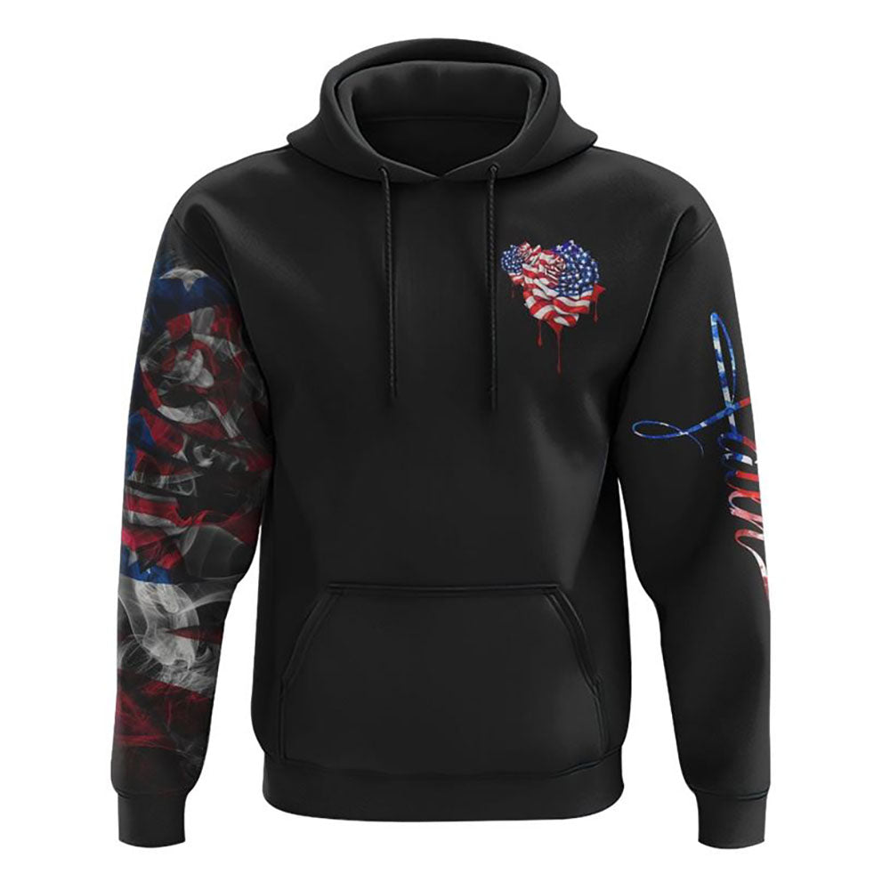Faith Rose Independence Day Flag All Over Print 3D Hoodie, Christian Hoodie, Christian Sweatshirt, Bible Verse Shirt Faith Rose Independence Day Flag All Over Print 3D Hoodie, Christian Hoodie, Christian Sweatshirt, Bible Verse Shirt