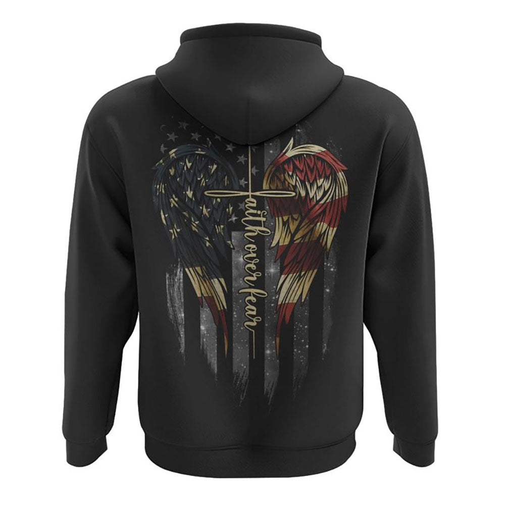 Faith Over Fear Wing American Flag New Version All Over Print 3D Hoodie, Christian Hoodie, Christian Sweatshirt, Bible Verse Shirt Faith Over Fear Wing American Flag New Version All Over Print 3D Hoodie, Christian Hoodie, Christian Sweatshirt, Bible Verse Shirt