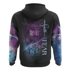 Faith Over Fear Jesus Galaxy Sky All Over Print 3D Hoodie Christian Hoodie Christian Sweatshirt Bible Verse Shirt 2 hj1n25.jpg