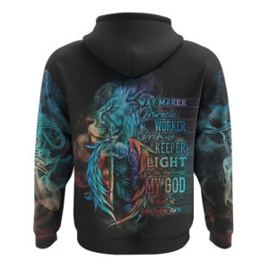 Faith Jesus Lion Warrior Colorful Smoke All Over Print 3D Hoodie Christian Hoodie Christian Sweatshirt Bible Verse Shirt 2 dupzei.jpg
