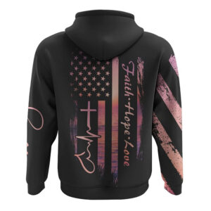 Faith Hope Love Sunset Beach Flag All Over Print 3D Hoodie Christian Hoodie Christian Sweatshirt Bible Verse Shirt 2 ibdfiu.jpg