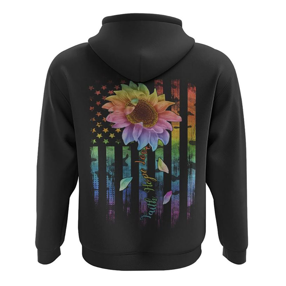 Faith Hope Love Rainbow Sunflower Flag All Over Print 3D Hoodie, Christian Hoodie, Christian Sweatshirt, Bible Verse Shirt Faith Hope Love Rainbow Sunflower Flag All Over Print 3D Hoodie, Christian Hoodie, Christian Sweatshirt, Bible Verse Shirt