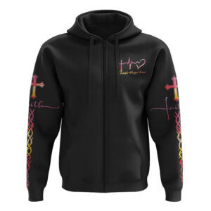 Faith Cross Wings Beach Watercolor All Over Print 3D Hoodie Christian Hoodie Christian Sweatshirt Bible Verse Shirt 3 cspzw5.jpg