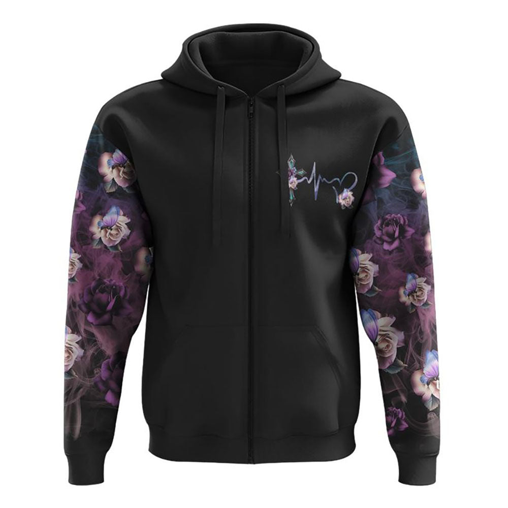 Faith Cross Floral Butterfly All Over Print 3D Hoodie, Christian Hoodie, Christian Sweatshirt, Bible Verse Shirt Faith Cross Floral Butterfly All Over Print 3D Hoodie, Christian Hoodie, Christian Sweatshirt, Bible Verse Shirt