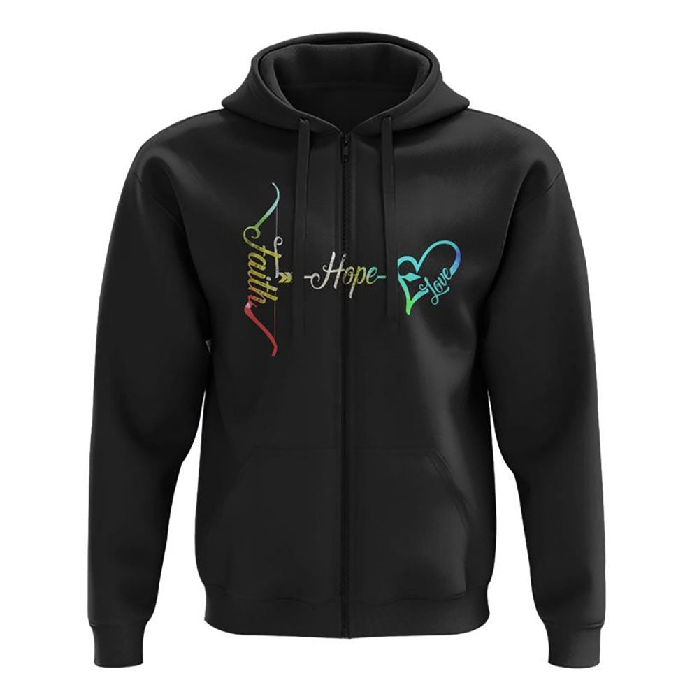 Faith Colorful Sunflower Flag All Over Print 3D Hoodie, Christian Hoodie, Christian Sweatshirt, Bible Verse Shirt Faith Colorful Sunflower Flag All Over Print 3D Hoodie, Christian Hoodie, Christian Sweatshirt, Bible Verse Shirt