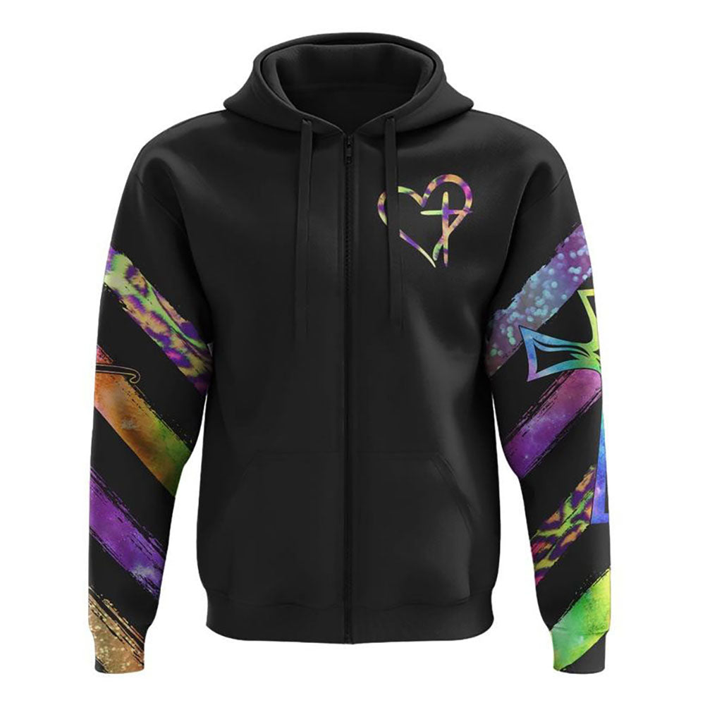 Faith Colorful Cross Light Brush All Over Print 3D Hoodie, Christian Hoodie, Christian Sweatshirt, Bible Verse Shirt Faith Colorful Cross Light Brush All Over Print 3D Hoodie, Christian Hoodie, Christian Sweatshirt, Bible Verse Shirt