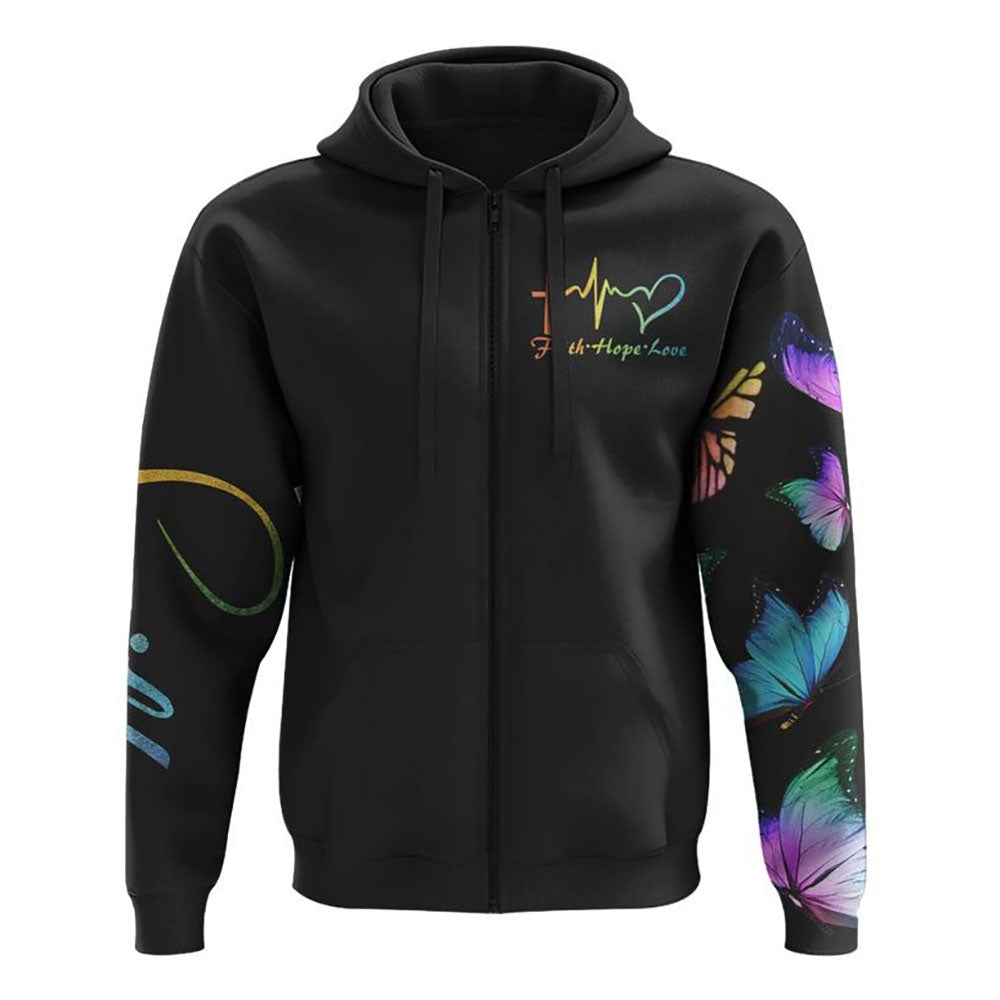 Faith Butterflies Sunflower Flag Cross All Over Print 3D Hoodie, Christian Hoodie, Christian Sweatshirt, Bible Verse Shirt Faith Butterflies Sunflower Flag Cross All Over Print 3D Hoodie, Christian Hoodie, Christian Sweatshirt, Bible Verse Shirt