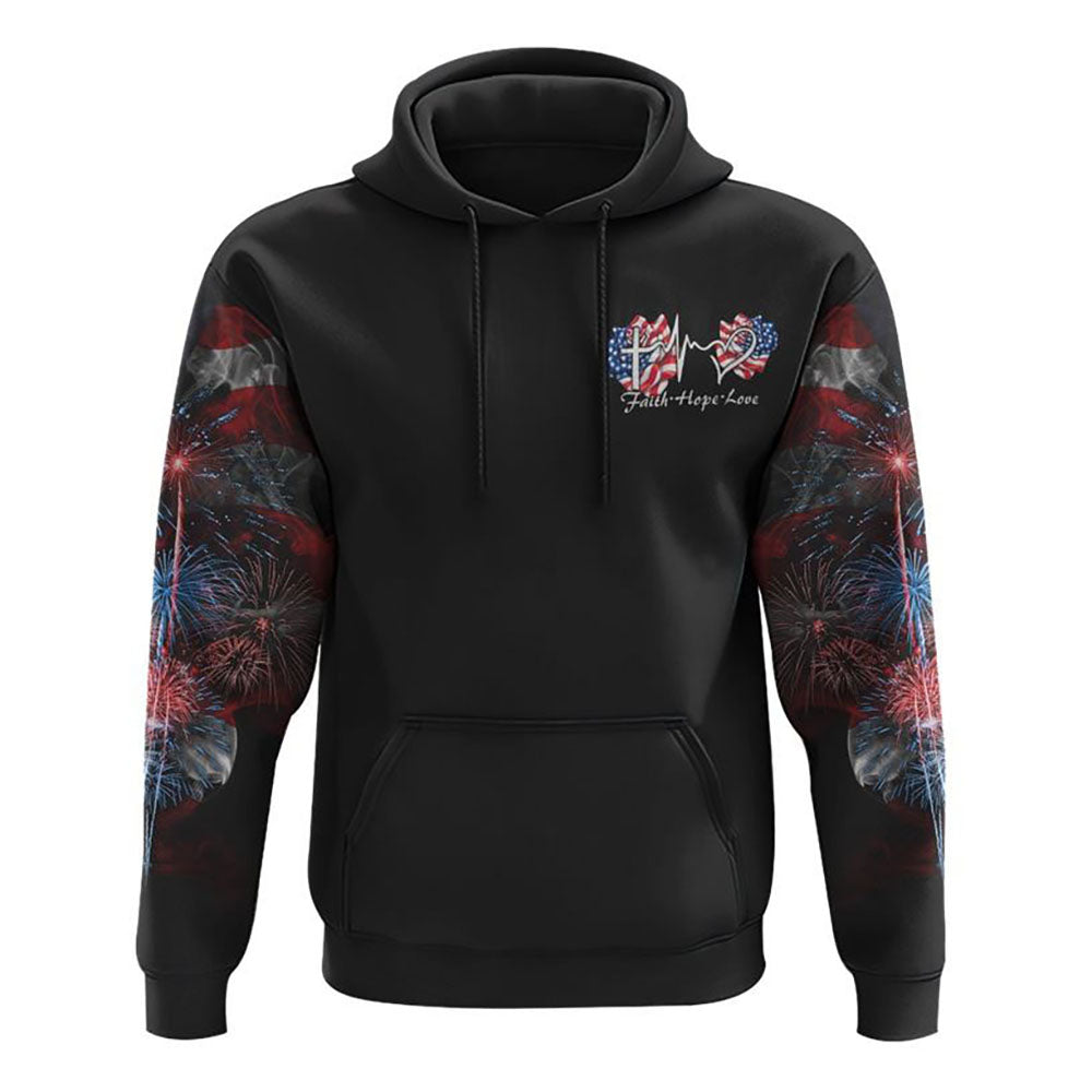 Faith America Flag Rose All Over Print 3D Hoodie, Christian Hoodie, Christian Sweatshirt, Bible Verse Shirt Faith America Flag Rose All Over Print 3D Hoodie, Christian Hoodie, Christian Sweatshirt, Bible Verse Shirt