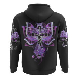Butterfly Purple Cross Faith All Over Print 3D Hoodie Christian Hoodie Christian Sweatshirt Bible Verse Shirt 2 hm3khc.jpg