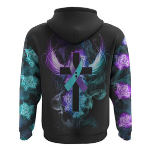 Blue Purple Wing Rose Cross Smoke All Over Print 3D Hoodie Christian Hoodie Christian Sweatshirt Bible Verse Shirt 2 k1rafu.jpg