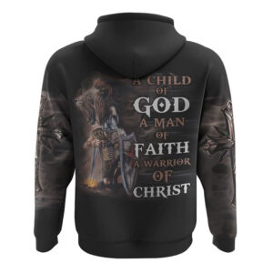 A Child Of God A Man Of Faith Lion Warrior All Over Print 3D Hoodie Christian Hoodie Christian Sweatshirt Bible Verse Shirt 2 hfaovm.jpg