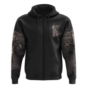 A Child Of God A Man Of Faith Lion Warrior All Over Print 3D Hoodie Christian Hoodie Christian Sweatshirt Bible Verse Shirt 3 pubcri.jpg
