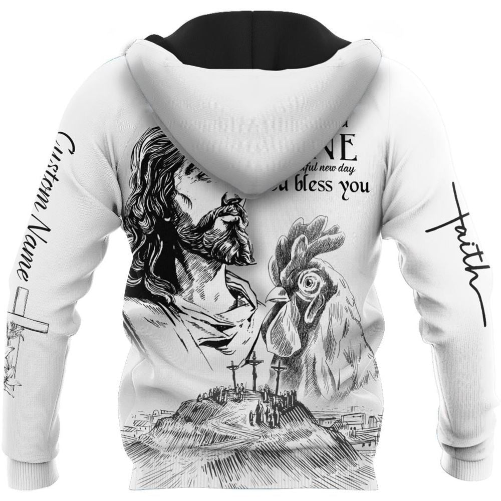 Personalized Rise And Shine To A Beautiful New Day God Bless You God 3D Hoodie For Man And Women, Jesus Printed 3D Hoodie Personalized Rise And Shine To A Beautiful New Day God Bless You God 3D Hoodie For Man And Women, Jesus Printed 3D Hoodie