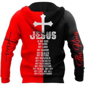 Personalized Lion Red And Jesus Is The King God 3D Hoodie For Man And Women Jesus Printed 3D Hoodie 3 eoldbd.jpg
