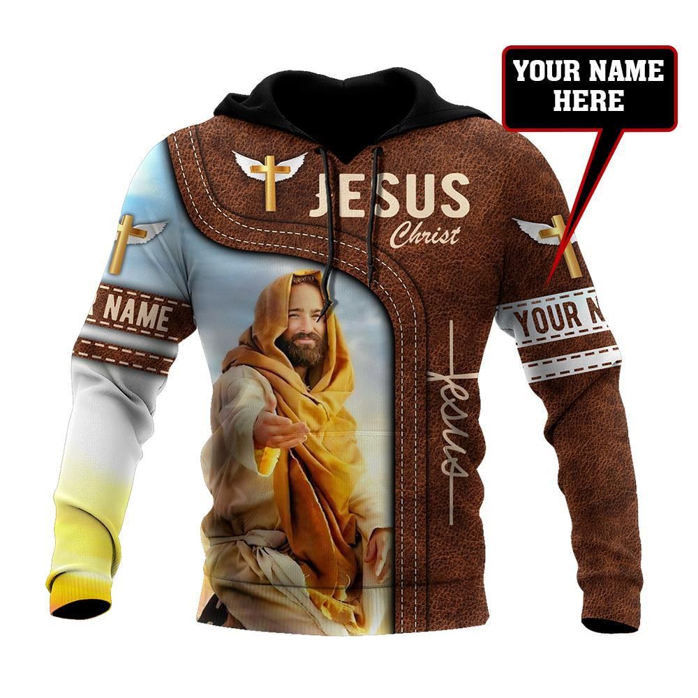 Personalized Jesus Christ God 3D Hoodie For Man And Women, Jesus Printed 3D Hoodie