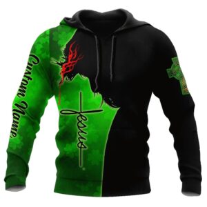 Personalized Irish I Don t Need Luck I ve Got Jesus God 3D Hoodie For Man And Women Jesus Printed 3D Hoodie 2 msmndv.jpg