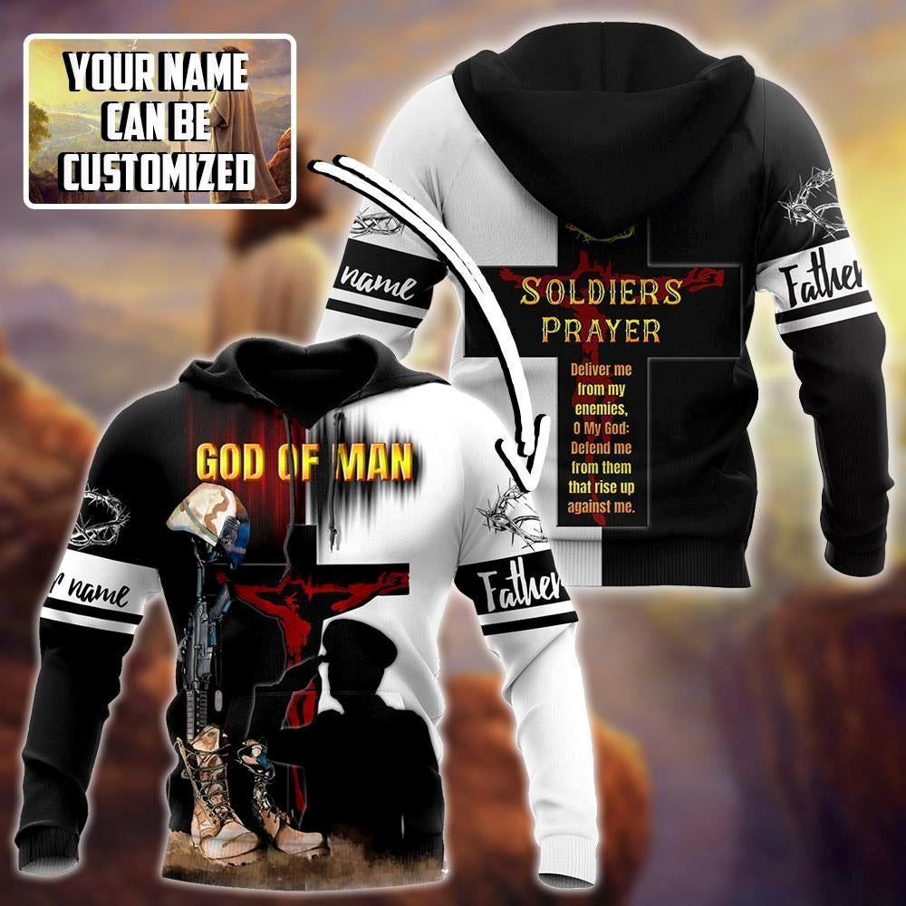 Personalized God Of Man Soldiers Prayer Deliver Me From My Enemies God 3D Hoodie For Man And Women, Jesus Printed 3D Hoodie Personalized God Of Man Soldiers Prayer Deliver Me From My Enemies God 3D Hoodie For Man And Women, Jesus Printed 3D Hoodie