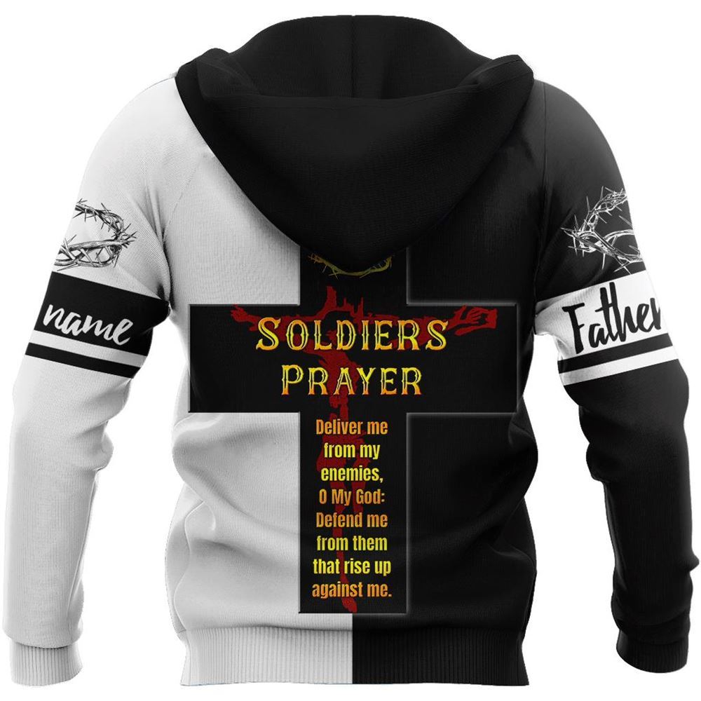 Personalized God Of Man Soldiers Prayer Deliver Me From My Enemies God 3D Hoodie For Man And Women, Jesus Printed 3D Hoodie Personalized God Of Man Soldiers Prayer Deliver Me From My Enemies God 3D Hoodie For Man And Women, Jesus Printed 3D Hoodie