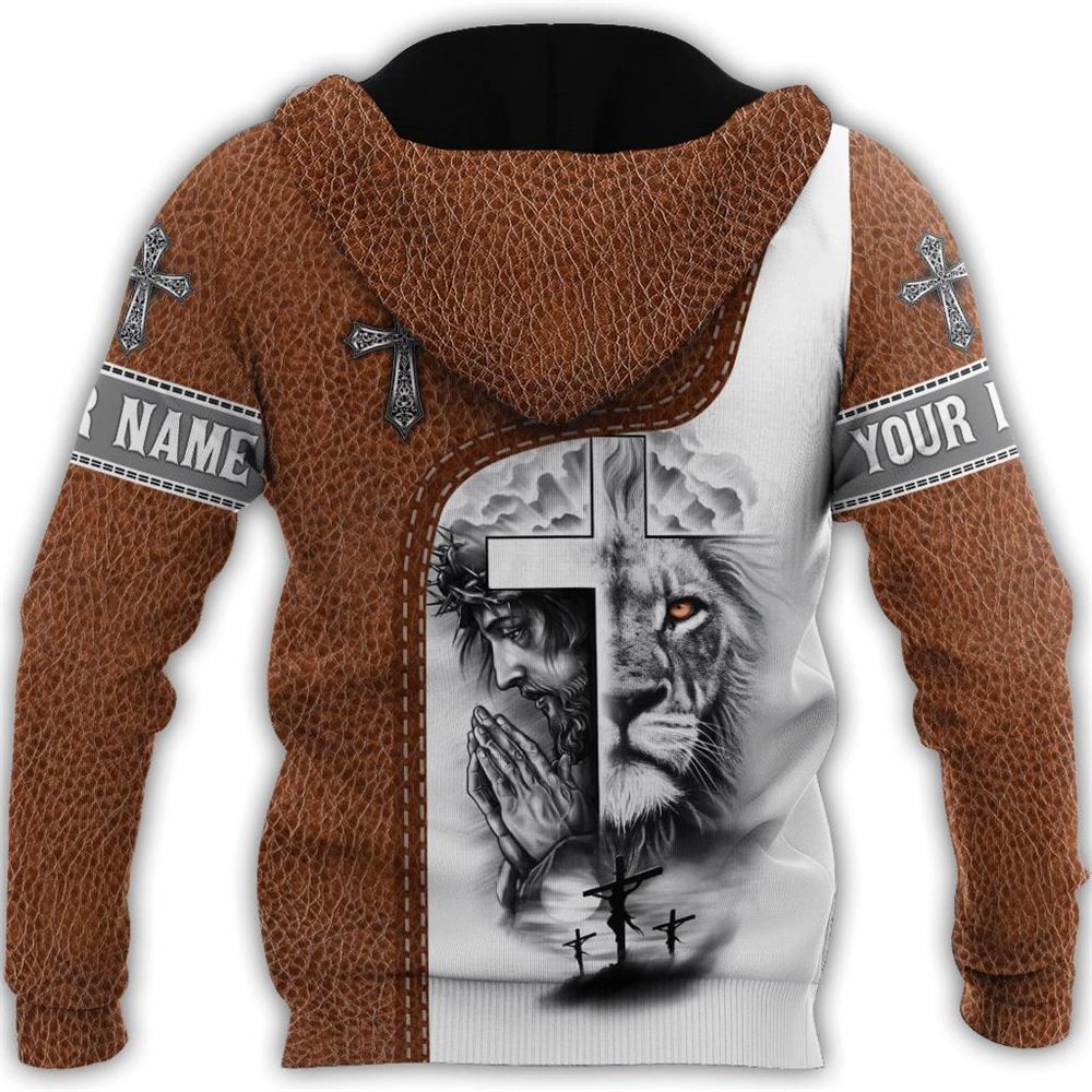 Personalized God Bless Lion Jesus And Cross Printed Design God 3D Hoodie For Man And Women, Jesus Printed 3D Hoodie Personalized God Bless Lion Jesus And Cross Printed Design God 3D Hoodie For Man And Women, Jesus Printed 3D Hoodie