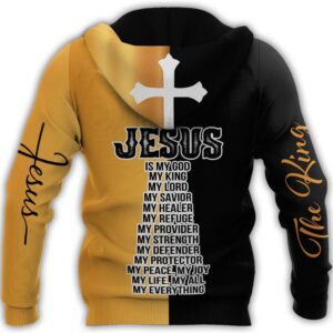 Personalized God Bless Jesus Is My God 3D Hoodie For Man And Women Jesus Printed 3D Hoodie 3 eysoho.jpg