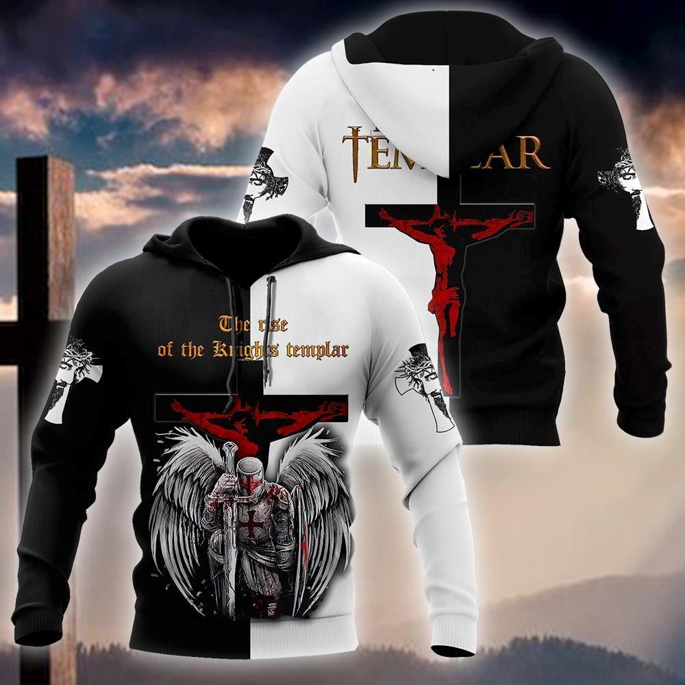 The Rise Of Knight Templar God 3D Hoodie For Man And Women, Jesus Printed 3D Hoodie The Rise Of Knight Templar God 3D Hoodie For Man And Women, Jesus Printed 3D Hoodie