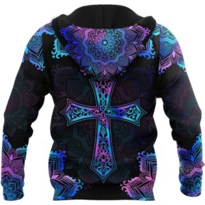 Pink Blue Hologram Mandala Cross God 3D Hoodie For Man And Women Jesus Printed 3D Hoodie 3 wzzduw.jpg