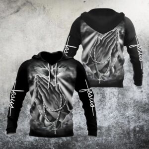 Jesus Christ Bless Hand God 3D Hoodie For Man And Women, Jesus Printed 3D Hoodie