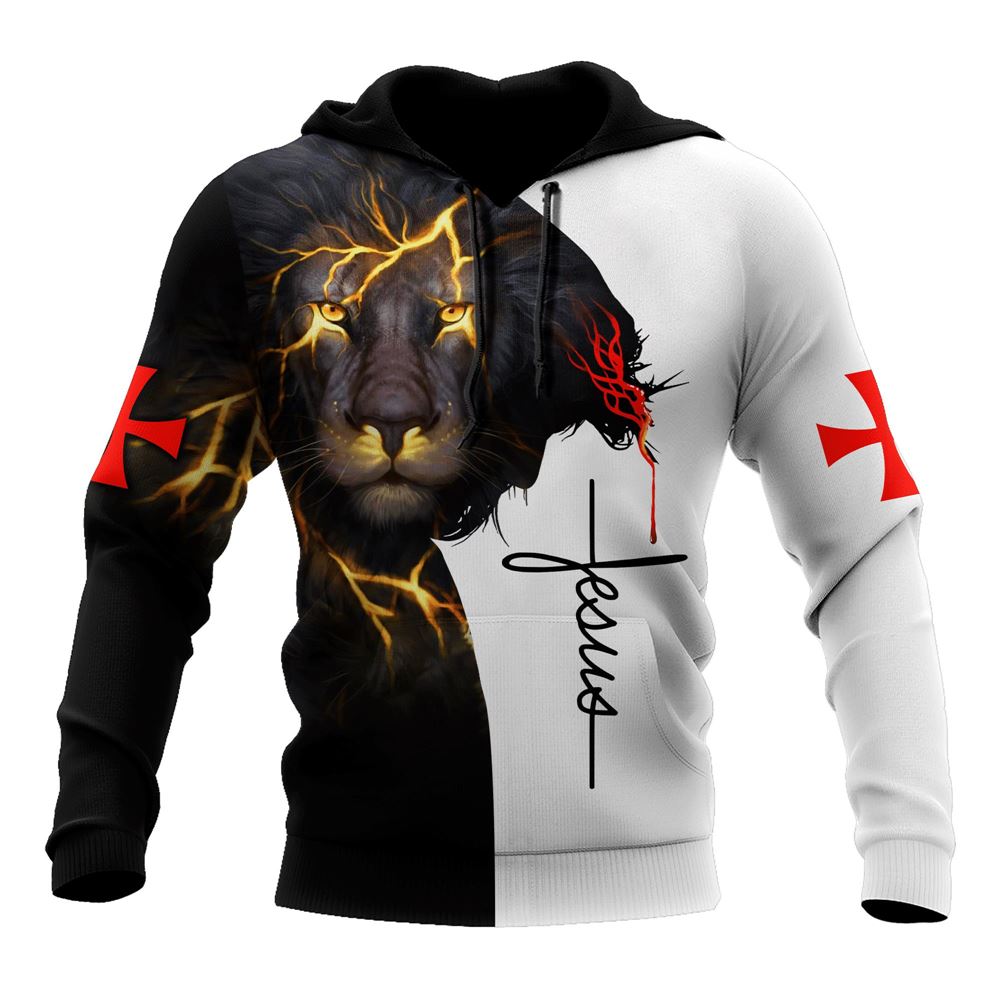 Jesus Christ And Lion My Everything God 3D Hoodie For Man And Women, Jesus Printed 3D Hoodie Jesus Christ And Lion My Everything God 3D Hoodie For Man And Women, Jesus Printed 3D Hoodie