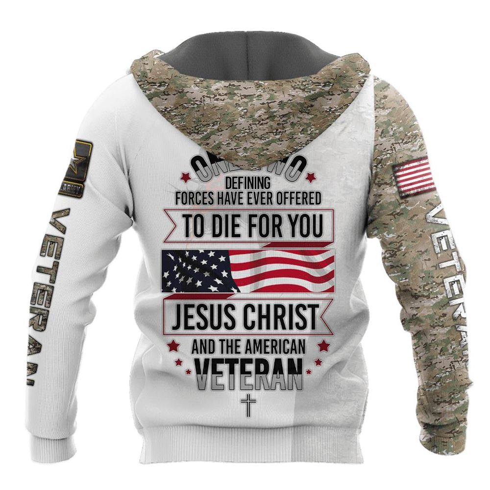 Jesus Christ And American Veteran Proud God 3D Hoodie For Man And Women, Jesus Printed 3D Hoodie Jesus Christ And American Veteran Proud God 3D Hoodie For Man And Women, Jesus Printed 3D Hoodie