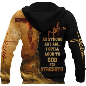 Jesus And Lion I Still Look To God For Strength God 3D Hoodie For Man And Women Jesus Printed 3D Hoodie 2 f309lr.jpg