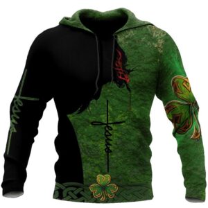 Irish Jesus Patrick Day Jesus Is My Lord God 3D Hoodie For Man And Women Jesus Printed 3D Hoodie 2 inyduc.jpg