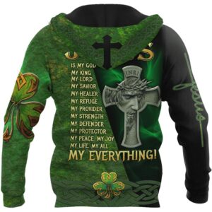 Irish Jesus Patrick Day Jesus Is My Lord God 3D Hoodie For Man And Women Jesus Printed 3D Hoodie 3 hzmkaz.jpg