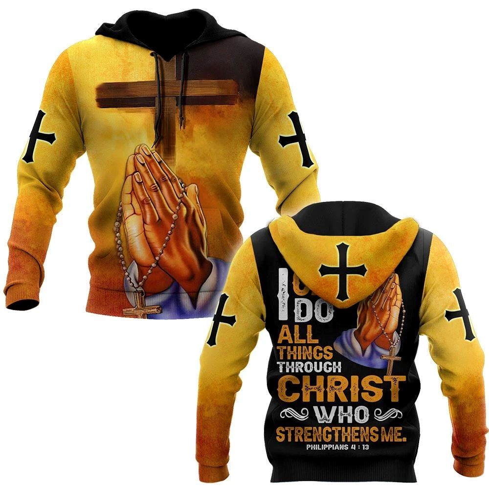 I Can Do All Things Through Christ God 3D Hoodie For Man And Women, Jesus Printed 3D Hoodie I Can Do All Things Through Christ God 3D Hoodie For Man And Women, Jesus Printed 3D Hoodie