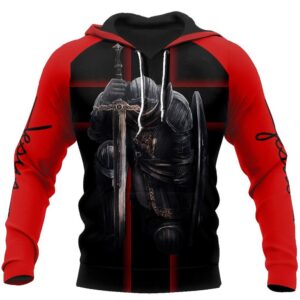 I Bow To None Other Than Lord Jesus Christ Knight Templar God 3D Hoodie For Man And Women Jesus Printed 3D Hoodie 2 hsogda.jpg