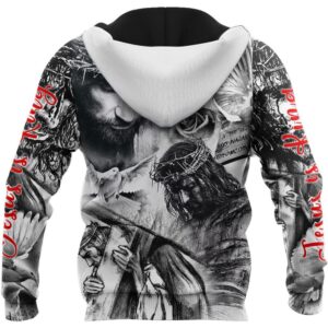 God With Necklace Jesus Is The King God 3D Hoodie For Man And Women Jesus Printed 3D Hoodie 3 taqzjx.jpg