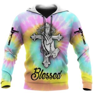 God Blesse Tie Dye Jesus Is My Provider God 3D Hoodie For Man And Women Jesus Printed 3D Hoodie 2 yybmdq.jpg