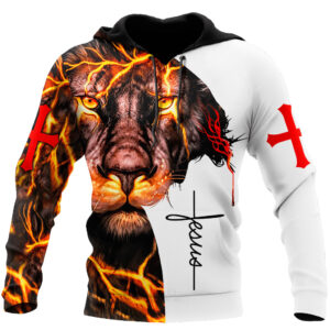 Fear Not For Jesus The Lion Of Judah Has Triumphed Revelation God 3D Hoodie For Man And Women Jesus Printed 3D Hoodie 2 nao1hx.jpg