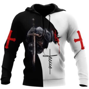 Faith Over Fear Knight Jesus God 3D Hoodie For Man And Women Jesus Printed 3D Hoodie 2 kmfdrd.jpg