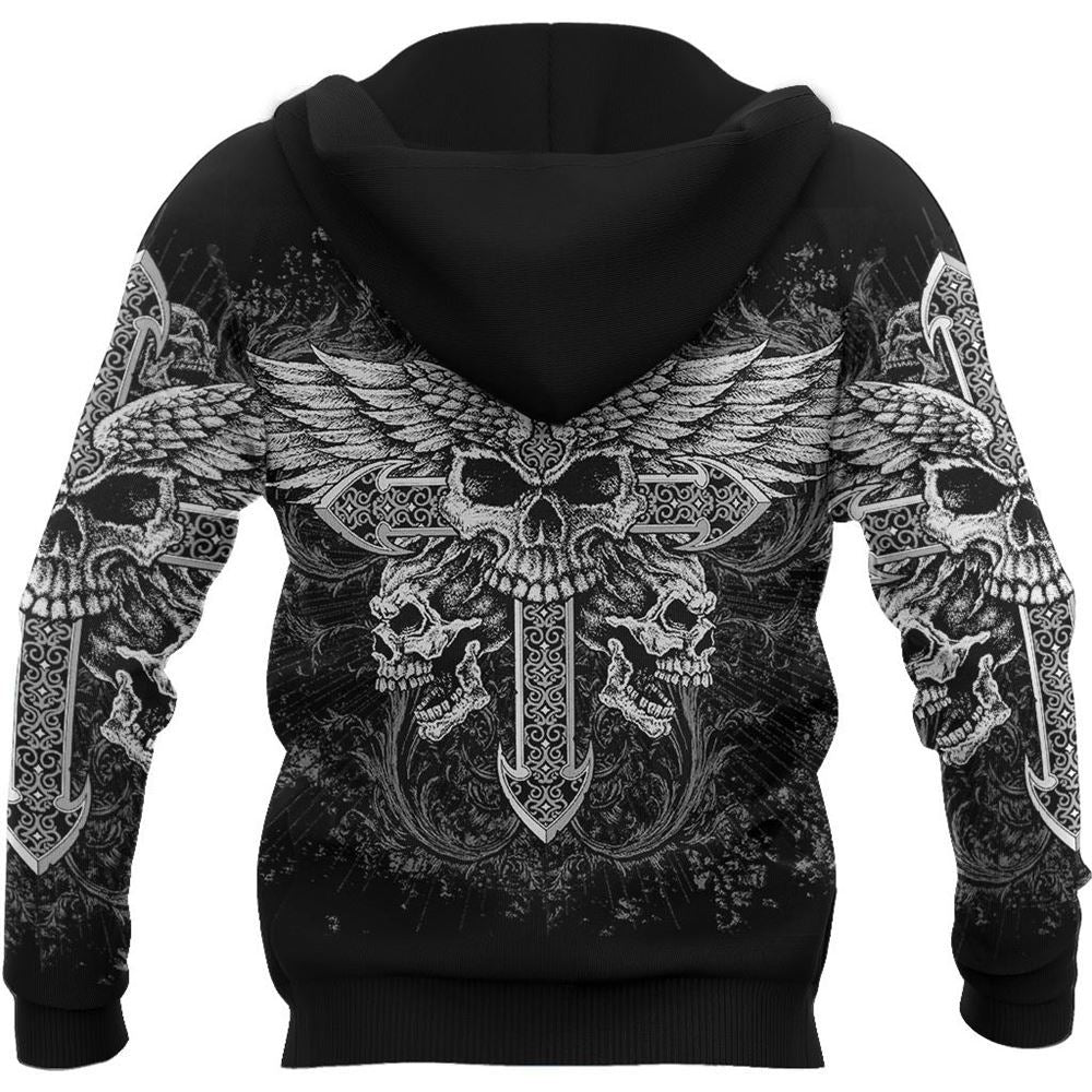 Cross Skull Tattoo God 3D Hoodie For Man And Women, Jesus Printed 3D Hoodie Cross Skull Tattoo God 3D Hoodie For Man And Women, Jesus Printed 3D Hoodie