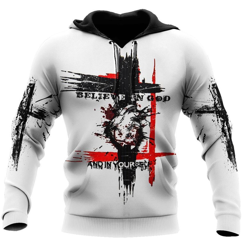 Believe In God And In Yourself God 3D Hoodie For Man And Women, Jesus Printed 3D Hoodie Believe In God And In Yourself God 3D Hoodie For Man And Women, Jesus Printed 3D Hoodie