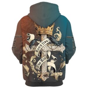 Long Live The King Hoodies Men Women God 3D Printed Hoodie Christian Apparel Hoodies 2 ejtui3.jpg