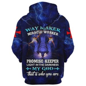 Lion Way Maker Miracle Worker Promise Keeper Light In The Darkness Hoodie For Men Women God 3D Printed Hoodie Christian Apparel Hoodies 2 scmfeb.jpg