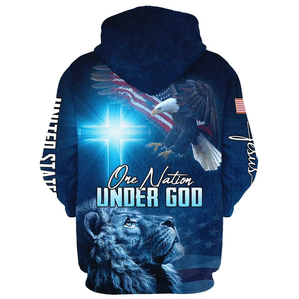 Lion Of Judah One Nation Under God Hoodies Men & Women, God 3D Printed Hoodie, Christian Apparel Hoodies Lion Of Judah One Nation Under God Hoodies Men & Women, God 3D Printed Hoodie, Christian Apparel Hoodies