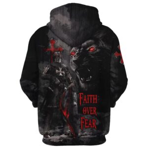 Lion Armor Knight Faith Over Fear Hoodie For Men Women God 3D Printed Hoodie Christian Apparel Hoodies 2 mjcfno.jpg
