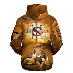 Jesus The Only Hope For America Hoodie Lion Lamb And Dove Hoodies Jesus Hoodie Men Women God 3D Printed Hoodie Christian Apparel Hoodies 2 bz5jd0.jpg