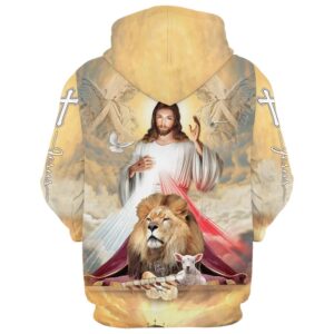 Jesus The Lion Of Judah The Lamb Of God Hoodies Jesus Hoodie Men Women God 3D Printed Hoodie Christian Apparel Hoodies 2 sbxpi5.jpg